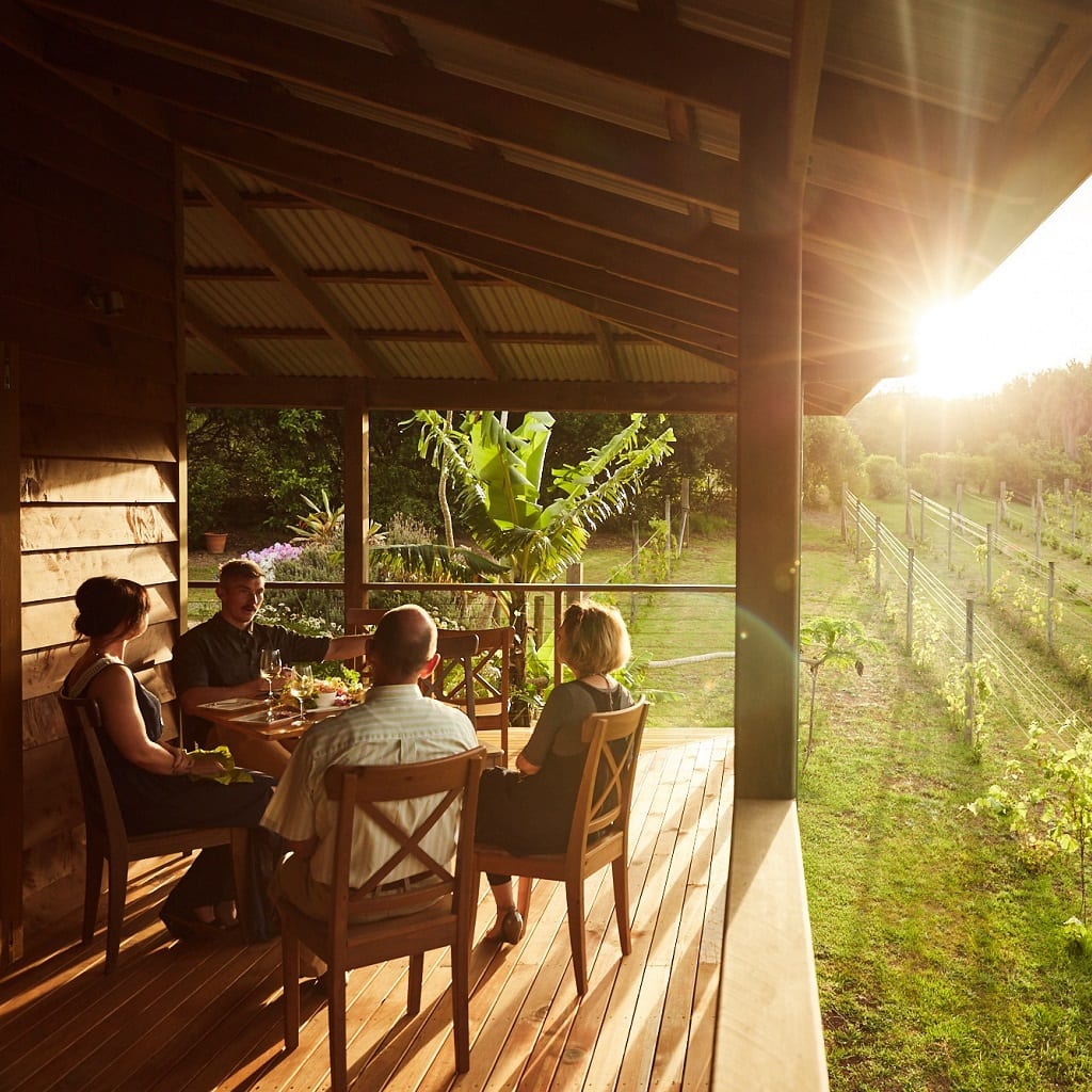 Winery verandah