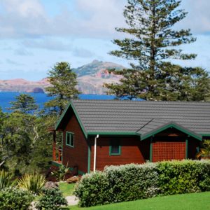 Coast Norfolk Island Niau private beach house