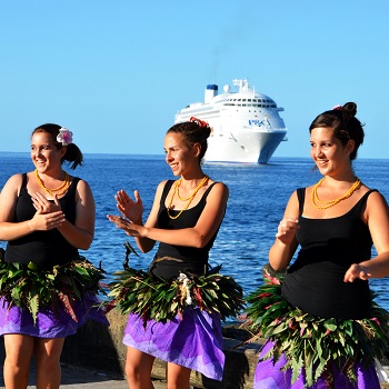 Island dancers