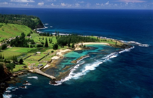 Aerial DKirkland Norfolk Island