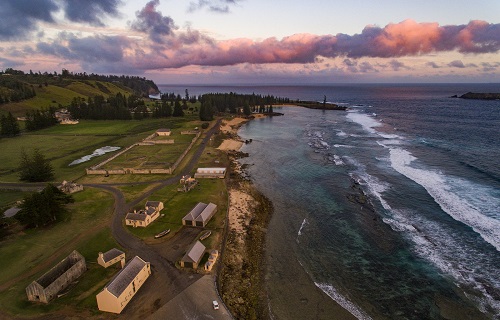 Slaughter Bay aerial